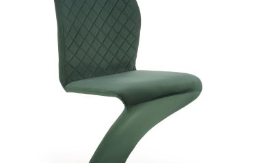Krzesło FABRIANO Velvet - Ciemna zieleń